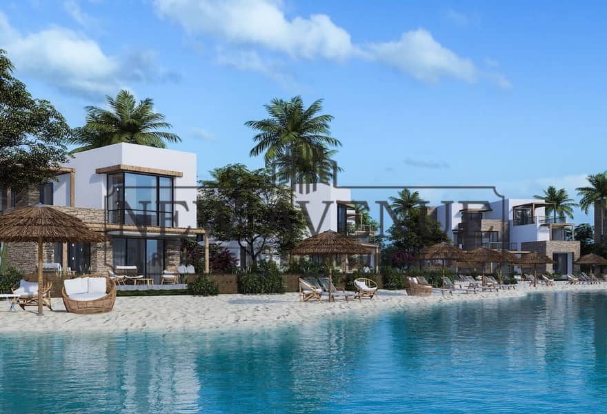 CHALET direct sea view in Sidi Abdelrahman - For Sale Masaya - Front and Back View on the Largest Lagoon - Bild 4