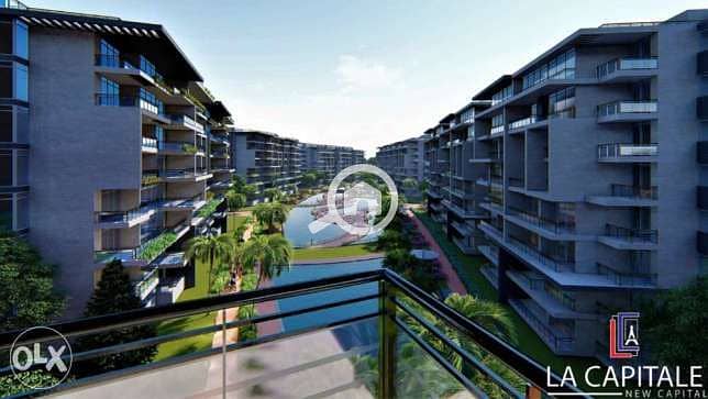 You will receive your apartment immediately in the heart of the administrative capital, R7 area, with the strongest real estate developer, with a down payment starting at 10% and installments up to 10 years, and a distinctive location in a complete compound. - Widok 2