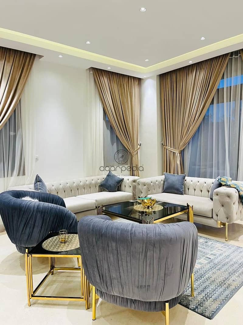 Super Luxuriously Fully Furnished (Ready to Move) | Grand 516m Land Standalone Villa for Sale - Uptown Cairo (Terencia) - Ansicht 2