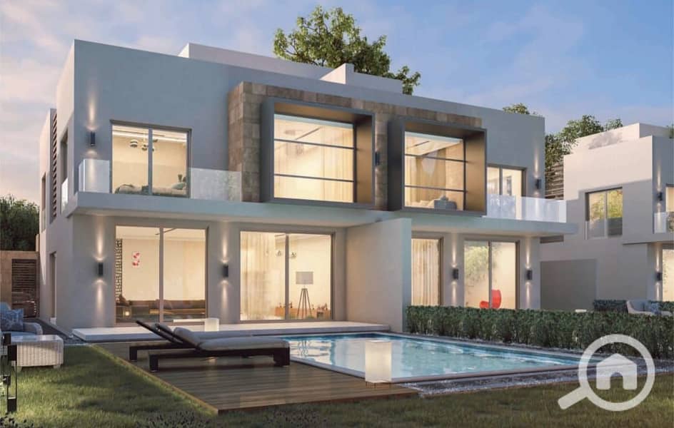 Get a villa now at a fantastic immediate price next to Palm Hills and New Giza in Tawny - Ansicht 5