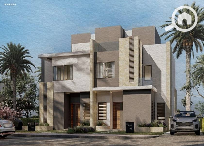 Get a villa now at a fantastic immediate price next to Palm Hills and New Giza in Tawny - Mehr