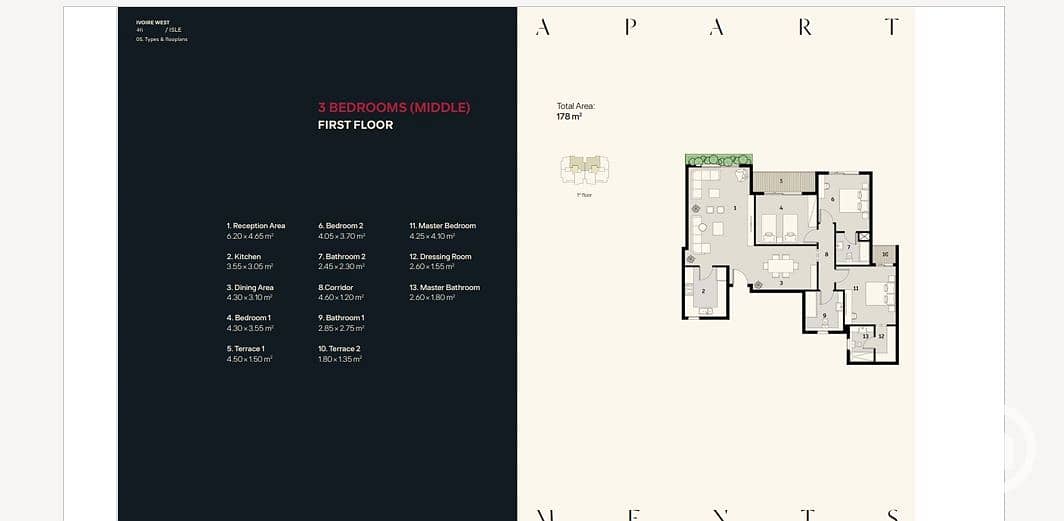 for Sale in Ivory East – New Cairo An exceptional opportunity to own a premium residential unit in the heart of New Cairo, within a - Widok 5