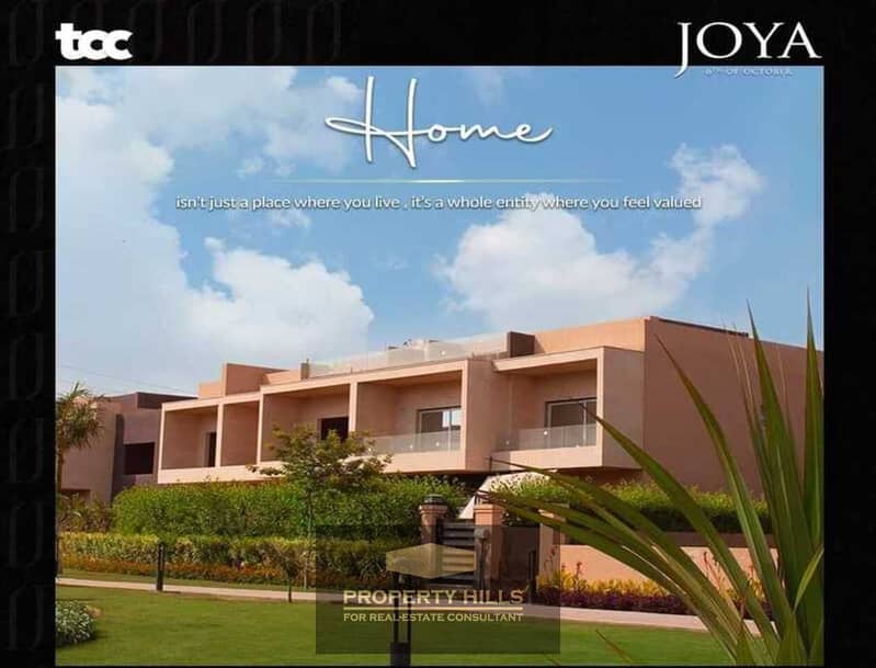Receive a Twin House with a distinctive view in the best location in October in the Compound Joya, in front of Nile University and Mall of Arabia. - Widok 6