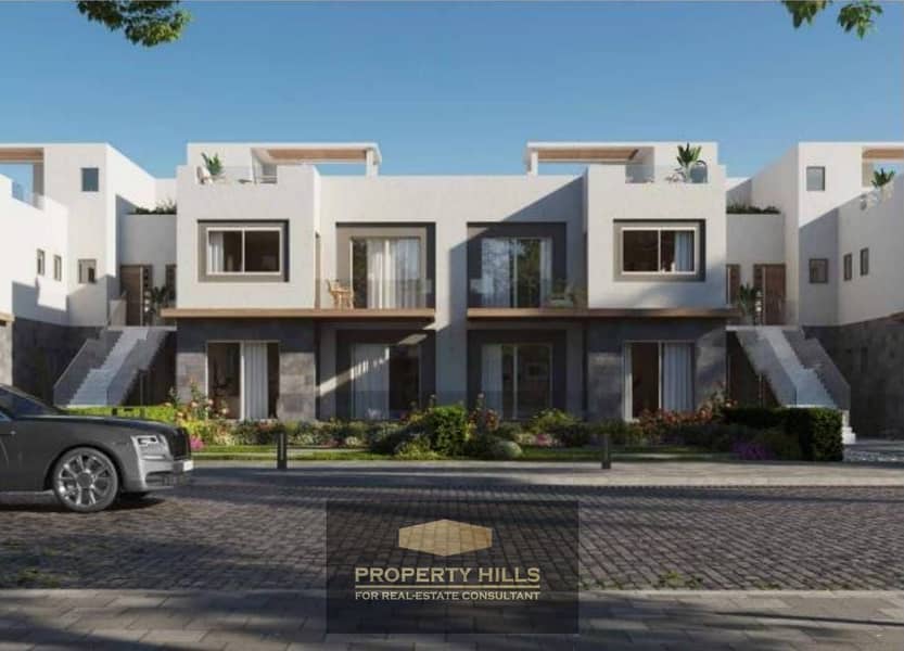 For sale, a penthouse deal in V-LEVELS by Dunes Sheikh Zayed in a prime location on Dahshour Road - Mehr