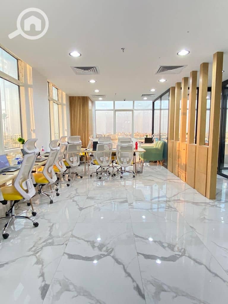 A distinguished administrative headquarters of 140 m fully finished for rent in Trivium Business Complex, Fifth Settlement – pohled 2