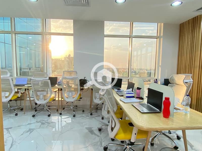 A distinguished administrative headquarters of 140 m fully finished for rent in Trivium Business Complex, Fifth Settlement – pohled 6