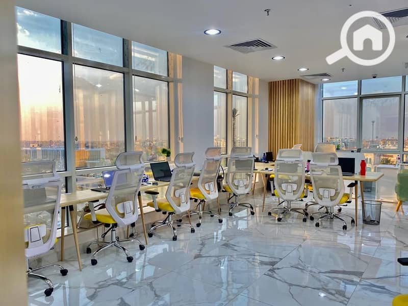 A distinguished administrative headquarters of 140 m fully finished for rent in Trivium Business Complex, Fifth Settlement – pohled 4