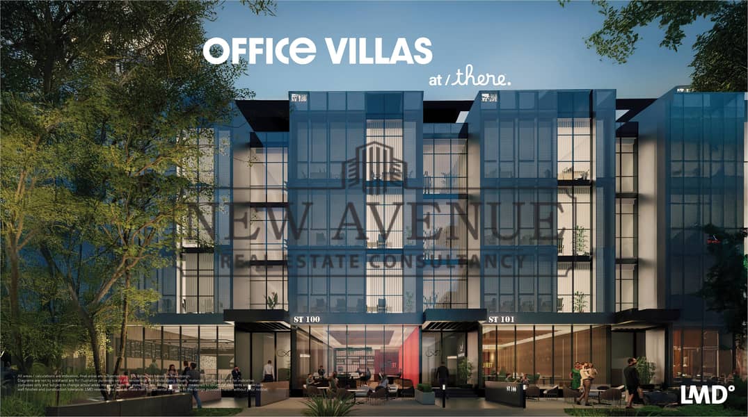 Administrative Office for sale in There in New Cairo by LandMark Developments location Stei8ht, New Cairo Pay 5 percent only and rest over 9 Years - Widok 2