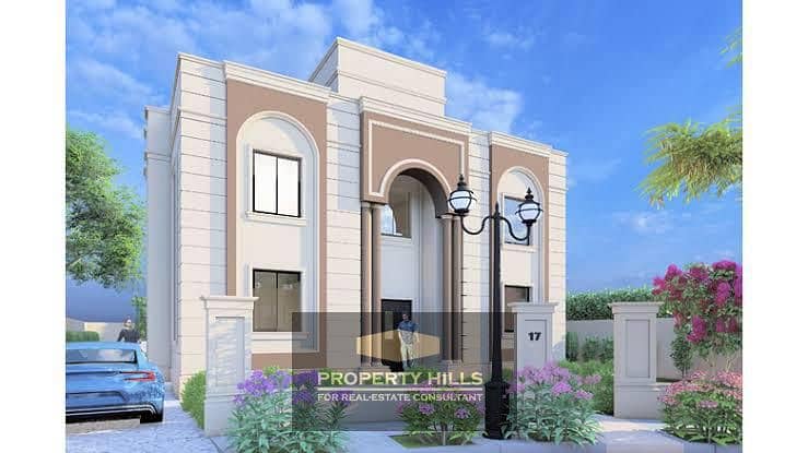 Townhouse for sale, soon available with an open view of the landscape in front of Beverly Hills and near Zayed Greens. - Widok 2
