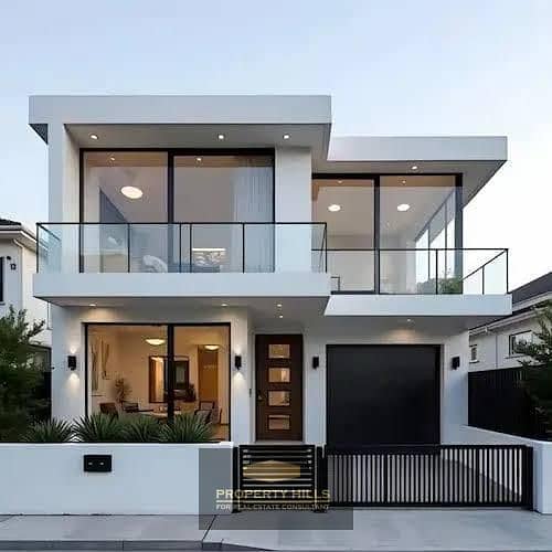 Townhouse for sale, soon available with an open view of the landscape in front of Beverly Hills and near Zayed Greens. - Widok 4