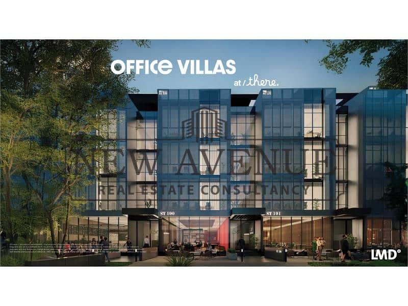 Pay 5% only and rest over 9 Years Administrative Office for sale in There in New Cairo by LMD location: Stei8ht, New Cairo - Vaizdas 3