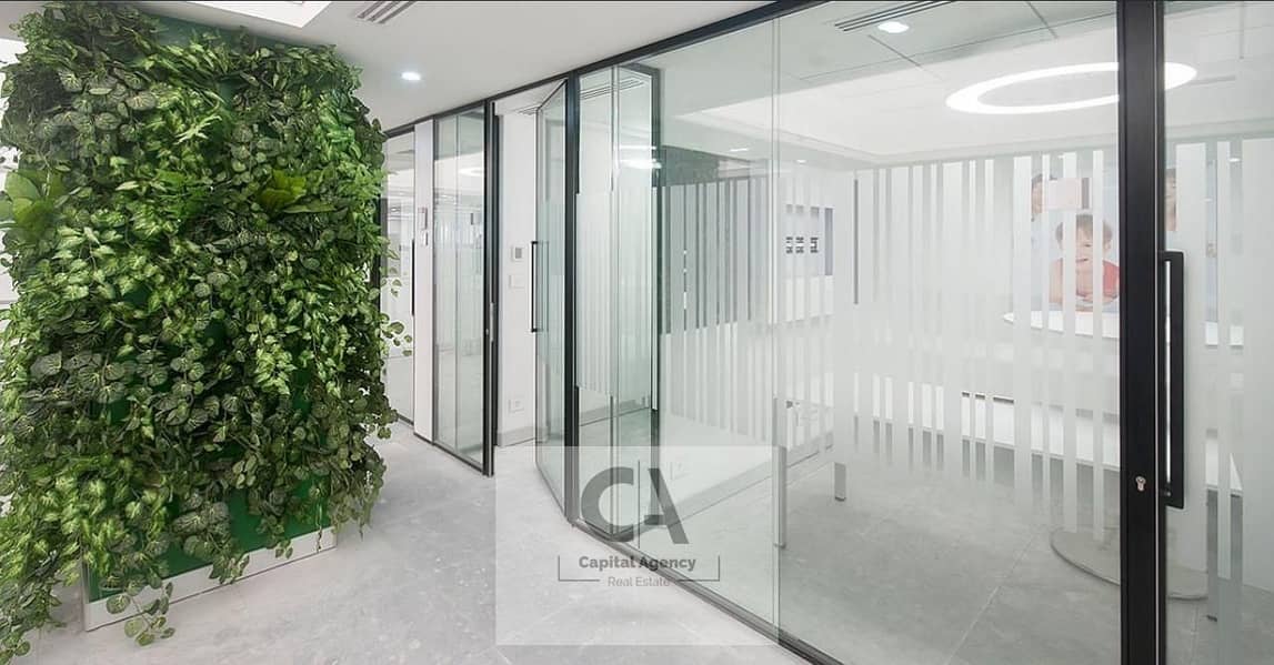 Office space for rent, 1570 sqm, fully finished with air conditioning - The Place Mivida - near Hyde Park and Sodic Eastown - Fifth Settlement - Widok 5