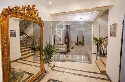 Furnished villa for rent in Sun Rise compound, New Cairo, ultra super lux finishing, hotel furnishings, very distinguished location, swimming pool, family desired. - Widok 5