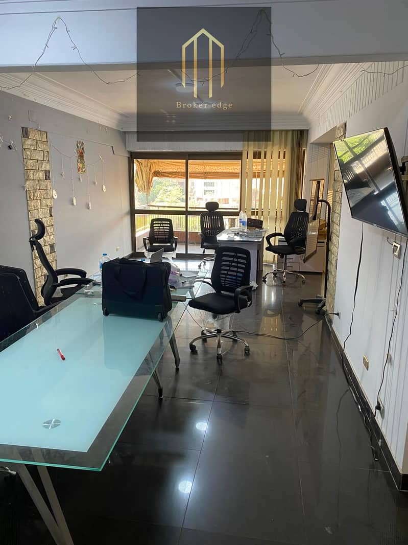 An office in the most distinguished locations of New Cairo on Merghany Street. - Mehr