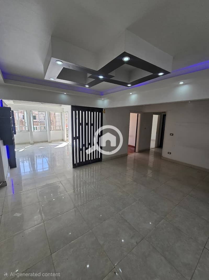 Apartment for sale on Iskandar Ibrahim Street, with two rooms and a reception area, bathroom and kitchen, on the 11th floor and not the last, with two elevators. - Ansicht 4