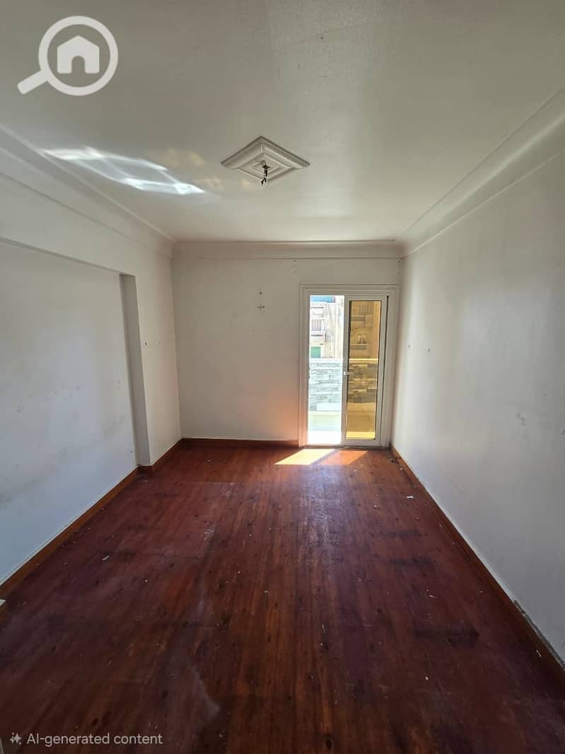 Apartment for sale on Iskandar Ibrahim Street, with two rooms and a reception area, bathroom and kitchen, on the 11th floor and not the last, with two elevators. - Ansicht 6