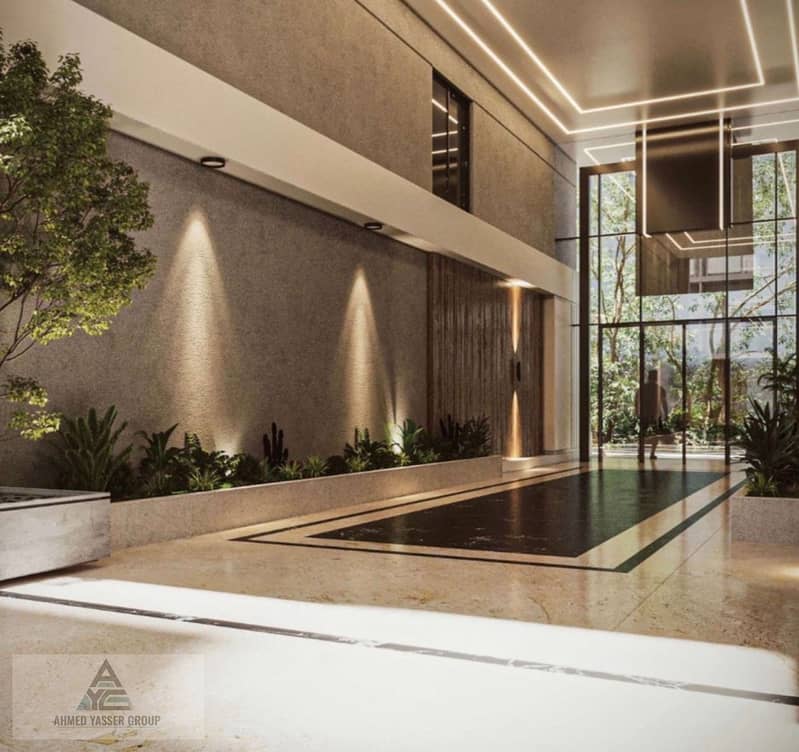 115 sqm Apartment for Sale in the Prestigious Trio Green Project in Mokattam Middle Plateau Featuring Luxurious Hotel-Style Entrances, Modern Design, - Widok 6