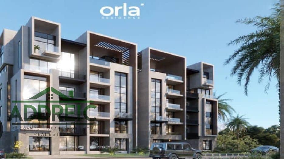 Studio apartment for sale in Orla Residence Compound – strategically located on the Suez Road near Al Rehab, with an area of 86 sq m. Suitable for l - Ansicht 2