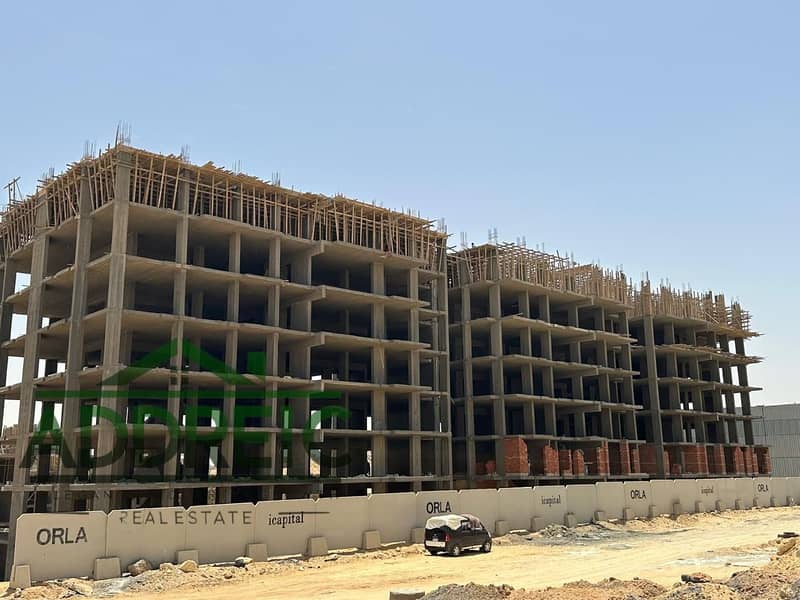 Studio apartment for sale in Orla Residence Compound – strategically located on the Suez Road near Al Rehab, with an area of 86 sq m. Suitable for l - Ansicht 3