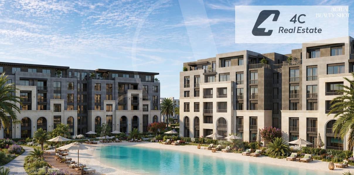 Under market price Apartment 150 m for sale fully finished Prime location lagoon and landscape view in Saada Boutique - Ansicht 3