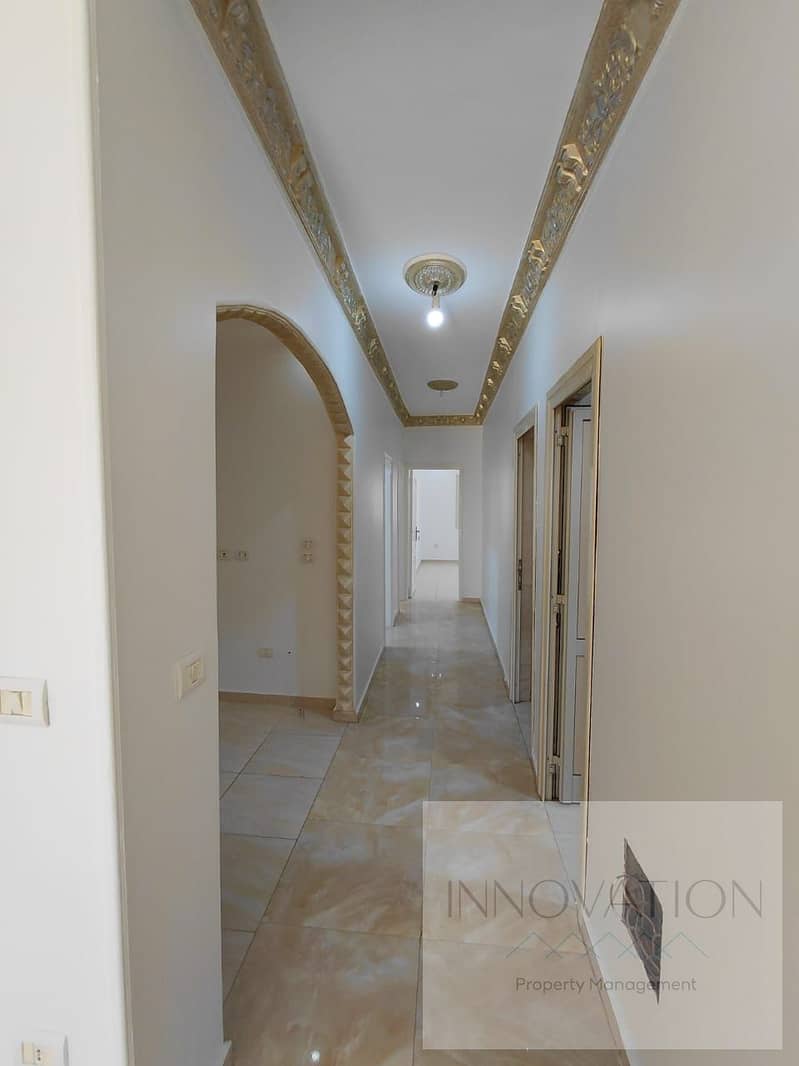 Roof for rent Garden view in El Banafseg 11 3rd floor minutes away from Waterway mall, O1, and Cloud 9 - Widok 6