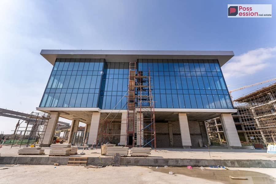 administrative office for sale near Al-Rehab next to Swan Lake and Waterway in the Fifth Settlement, 115 m in the project Stei8ht Lmd - Mehr