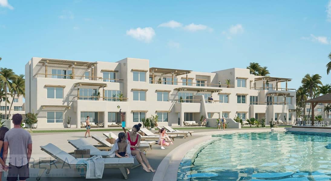 One-bedroom apartment by Modon Properties, located in the first phase of Wadi Yam in Ras El Hekma, North Coast – Matrouh. - Widok 6