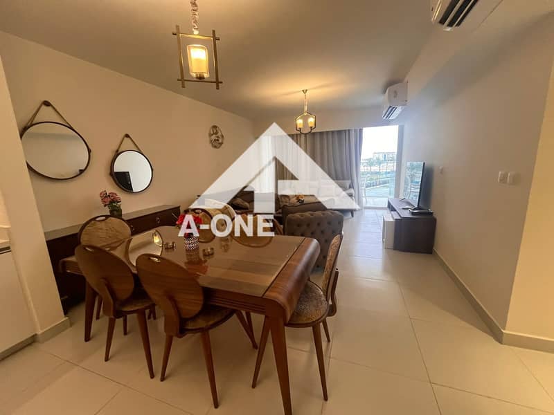 Chalet for rent with pool view at a very reasonable price in a prime location in Faya Marassi North Coast Sidi Abdel Rahman near Amwaj and stella - Widok 4