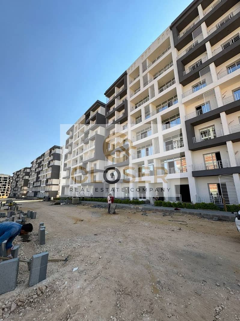 Two-bedroom apartment for sale in City Oval, New Administrative Capital | 94 sq m | Lagoon view | Down payment only 368,000 - Ansicht 3