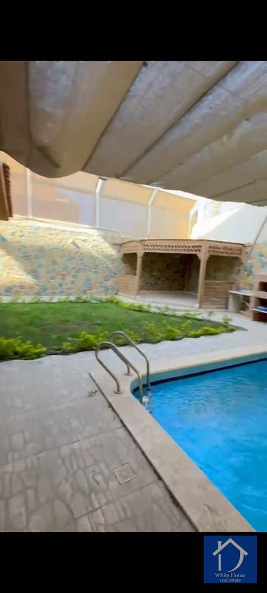 Standalone villa with a swimming pool, 700 sq m, in Princess Compound. Super Lux finishing, prime location. - Widok 3
