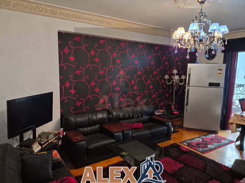 Apartment for sale in Sidi Gaber, Al-Musher Street, directly with an open view. - Mehr