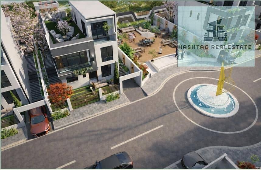 Own your villa next to Grand Heights and Mountain View with a 10% down payment over 8 years and receiving it in two years, with a visit to the actual site in the best location in New Sheikh Zayed. - Widok 3