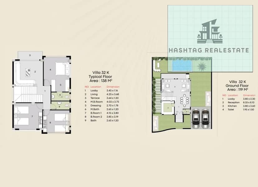Own your villa next to Grand Heights and Mountain View with a 10% down payment over 8 years and receiving it in two years, with a visit to the actual site in the best location in New Sheikh Zayed. - Widok 5