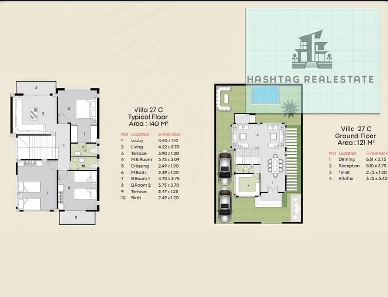 Own your villa next to Grand Heights and Mountain View with a 10% down payment over 8 years and receiving it in two years, with a visit to the actual site in the best location in New Sheikh Zayed. - Widok 6