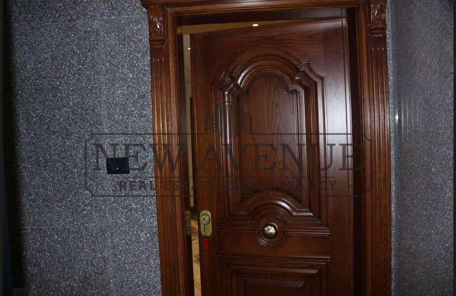Gharb El Golf Apartment Semi Finished Open View Greenery in New Cairo inside an Attractive Villa with Elevator - Mehr
