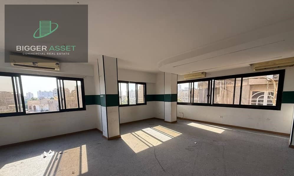 Fully finished Administrative office 600 Sqm For Rent in Sarayat Al Maadi - Mehr