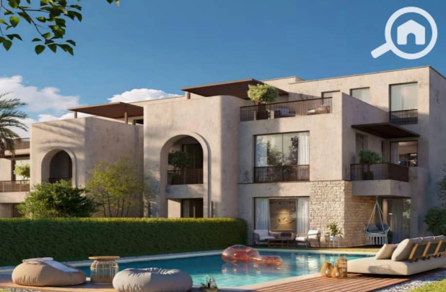Townhouse villa for sale in Lyv Ras El Hekma, North Coast - Widok 2