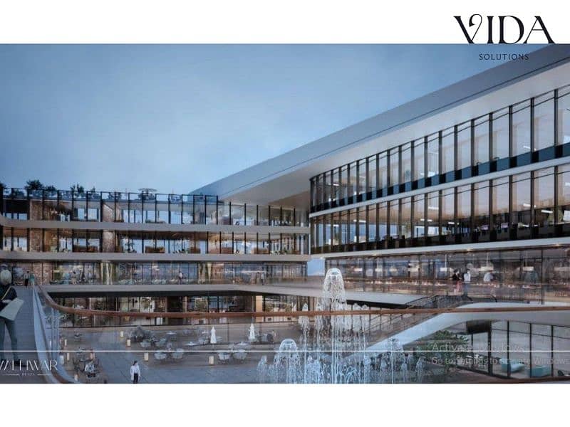 Office for sale in Plaza Mall, 6th of October City, on the 26th of July Axis. Finished with air conditioning, at a special price. - Mehr
