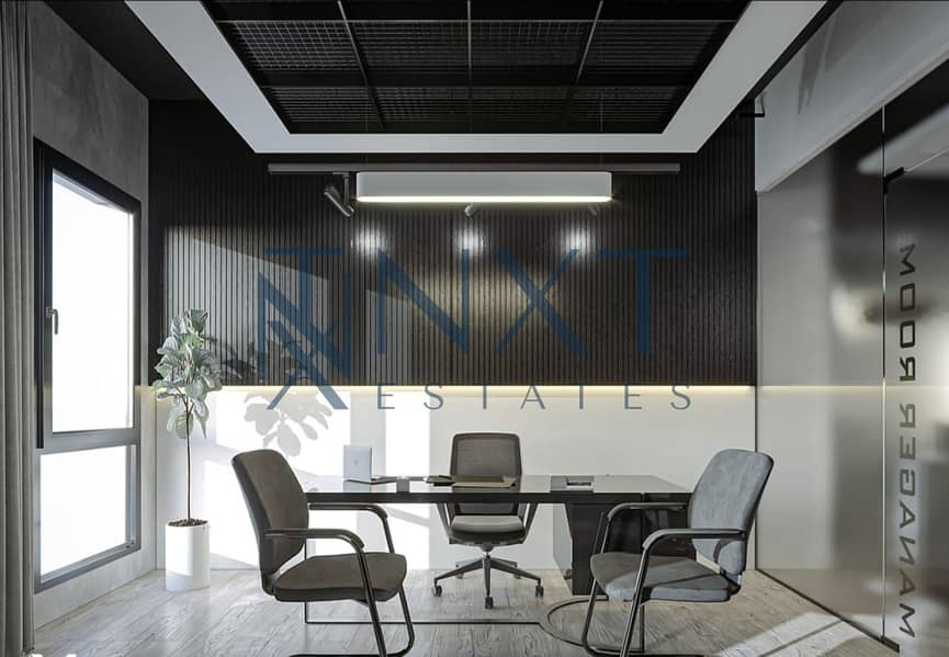 Office for rent in Arkan Plaza New Extension | 91 SQM | High-End Finishing | Prime Plaza View | Prestigious Business Address in Sheikh Zayed - Ansicht 2