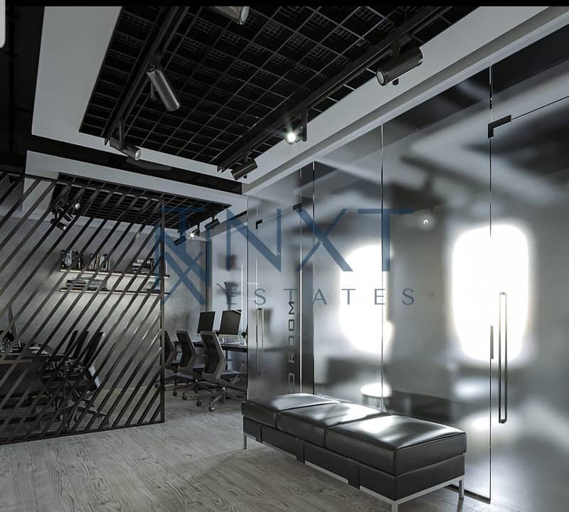 Office for rent in Arkan Plaza New Extension | 91 SQM | High-End Finishing | Prime Plaza View | Prestigious Business Address in Sheikh Zayed - Ansicht 4