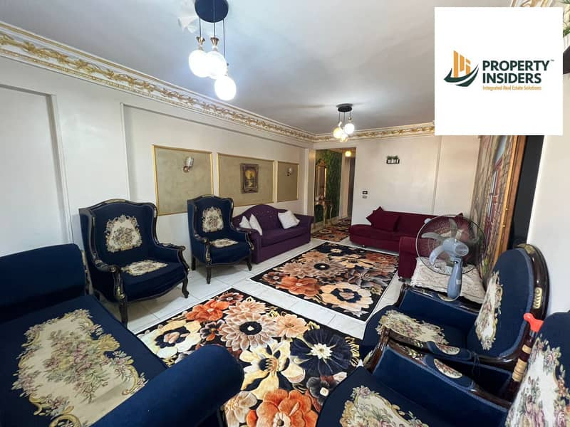 Furnished apartment for sale, 140 sq m, off Mohi El Din Abu El Ezz Street – pohled 4