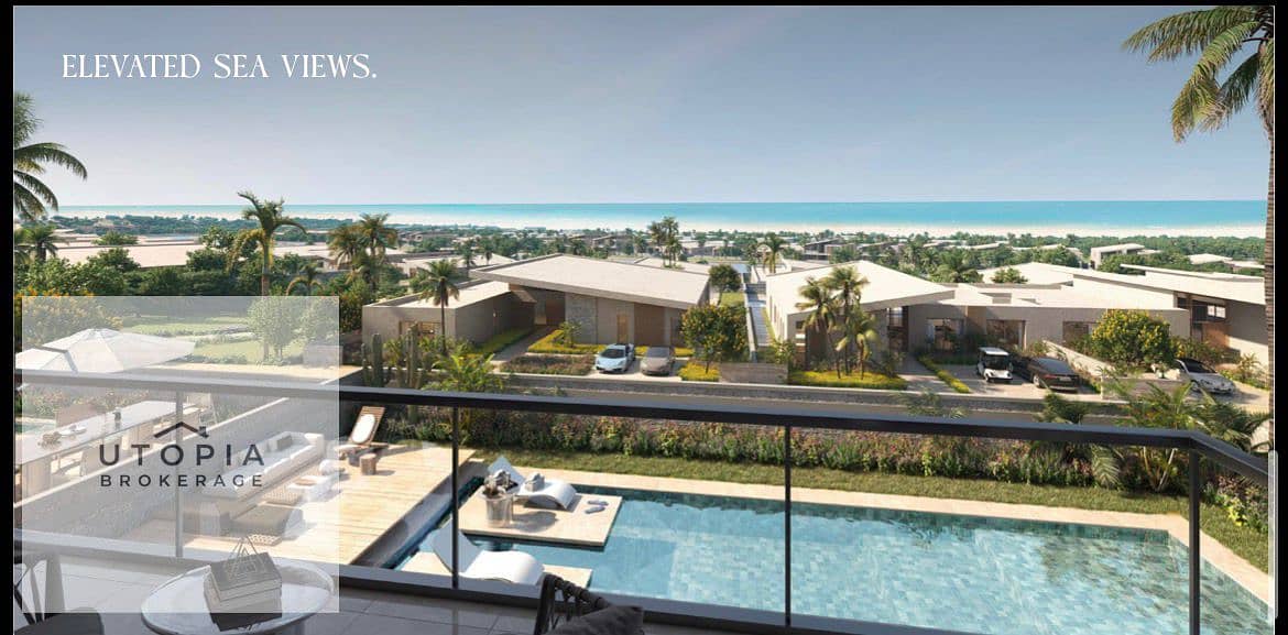 Premium One-Story Townhouse for Sale in Caesar by SODIC | 225 sqm BUA | 360 sqm Land | Panoramic Sea View - Widok 3