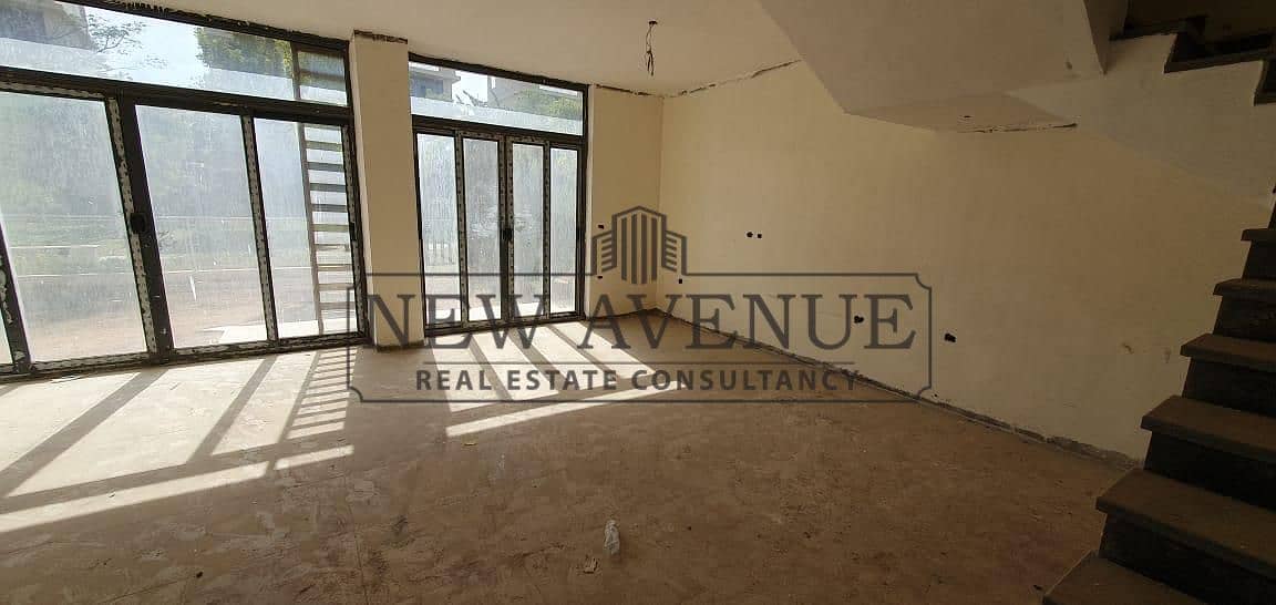 Ready to move Twin House 247 sqm Double View Fully Paid for sale in IL BOSCO New Capital – pohled 3