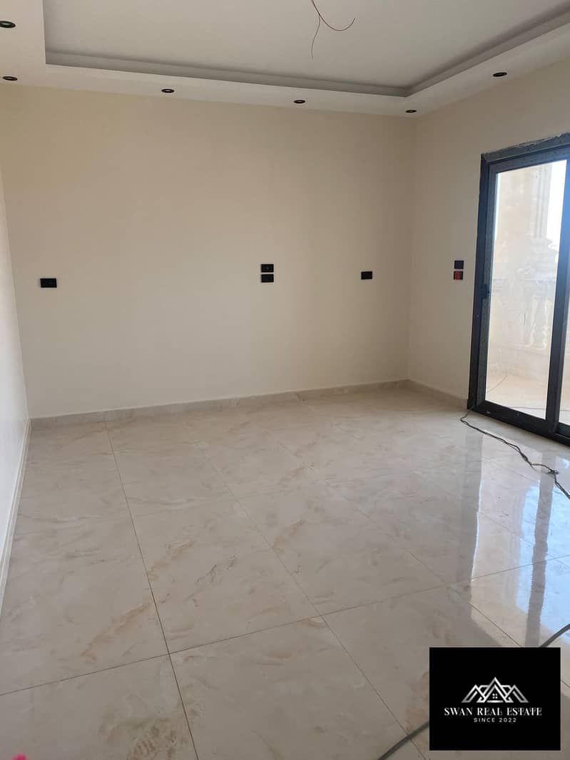 Premium 3BR apartment for monthly rent near Dahshour axis. 169m², 2 baths, Ultra Lux finishing, soundproof windows, prime location. Rent: 16k EGP – pohled 2