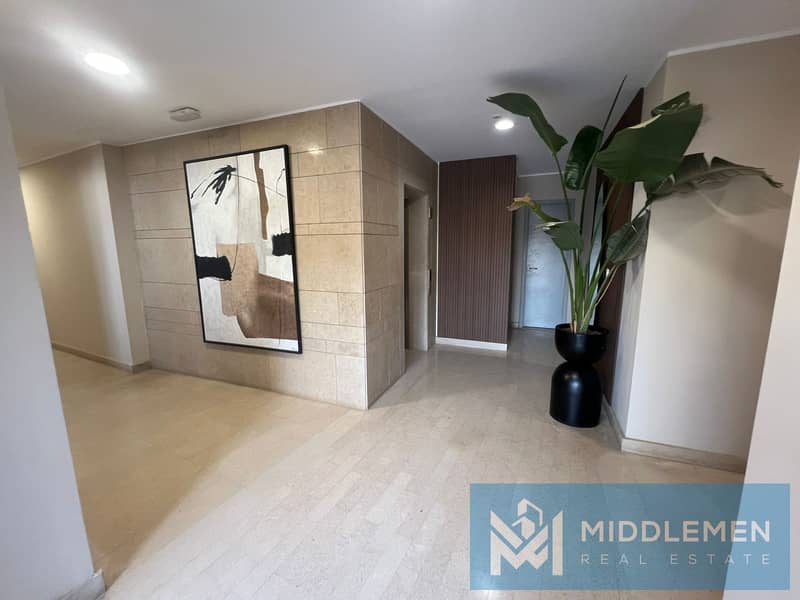 penthouse 286m + 145m roof Prime location Direct on Clubhouse & facing north sodic villette new cairo - Widok 2