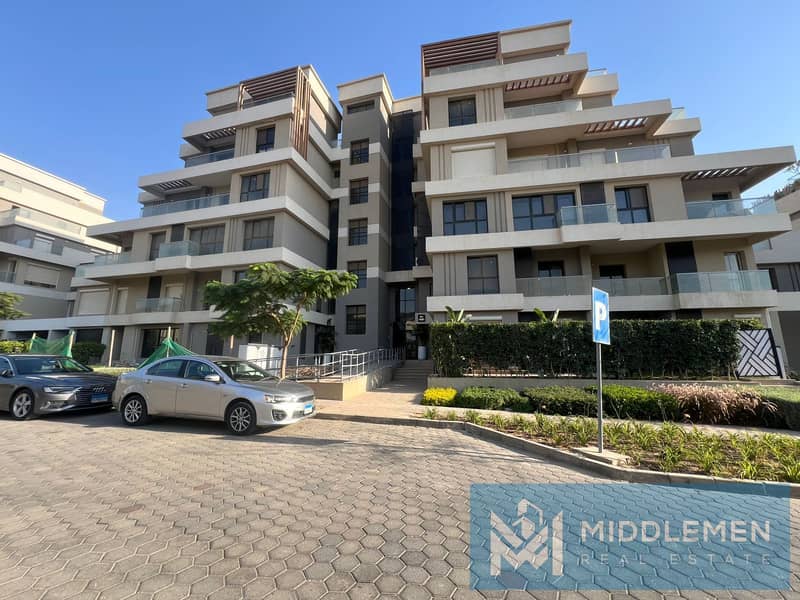 penthouse 286m + 145m roof Prime location Direct on Clubhouse & facing north sodic villette new cairo - Widok 3