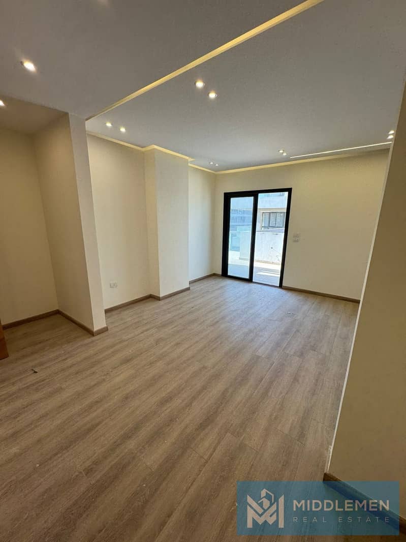 apartment for rent 187m fully equipped with kitchen appliances and heated AC’s super lux finishing imported materials sodic villette sky condos - Ansicht 2