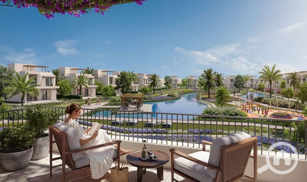Finished Townhouse Wide View in East Vale, next to Mivida Gardens and El Mostakbal - Widok 4
