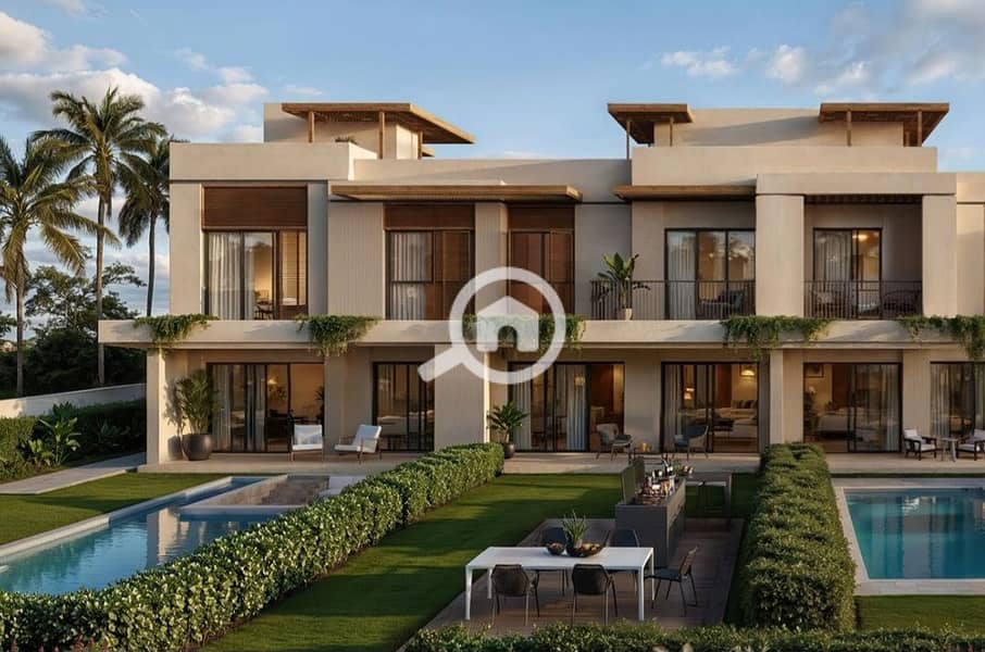 Finished Townhouse Wide View in East Vale, next to Mivida Gardens and El Mostakbal - Widok 2