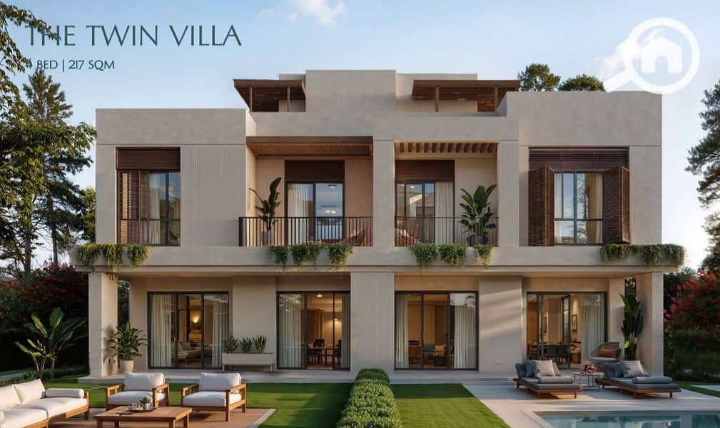 Finished Townhouse Wide View in East Vale, next to Mivida Gardens and El Mostakbal - Widok 5